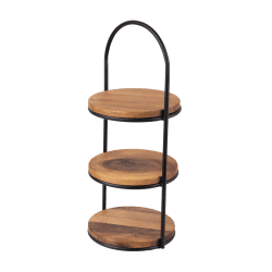 Walnut Afternoon Tea Stand