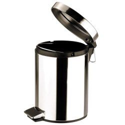 12 Litre Stainless Steel Pedal Bin