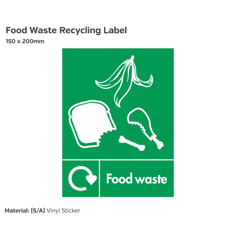 Food Waste Recycling Label