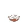 Lotus Leaf Copper Wire Basket 20 x 8cm
