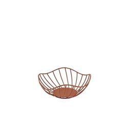 Lotus Leaf Copper Wire Basket 20 x 8cm