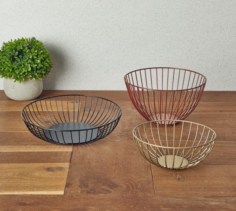 Range of Wire Baskets for use on buffets