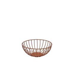 Round Copper Wire Basket 20 x 8cm