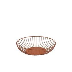 Round Copper Wire Basket 27 x 7cm