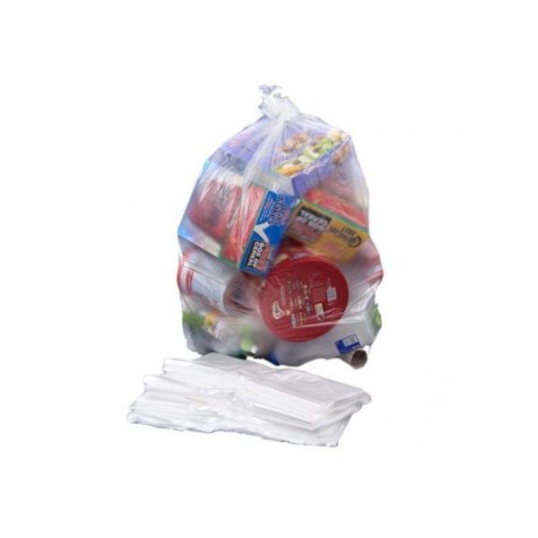 Clear Heavy Duty Bin bags