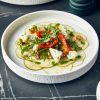GENWARE Incise Porcelain Lucine <br>Presentation Plate 20cm (Pack of 6) - Image 2