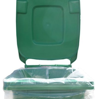 Wheelie Bin Liner Clear