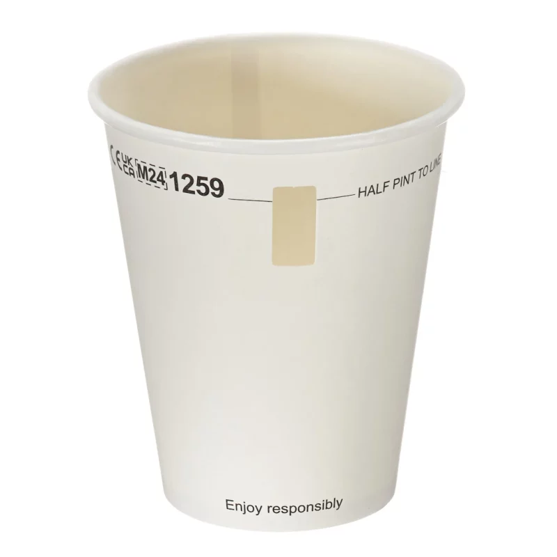 Festival and Events Half Pint Paper Cup