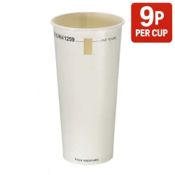 Festival and Events Pint Paper Cup Pallet price