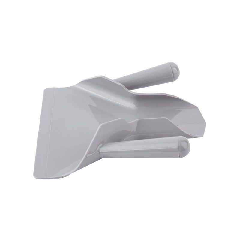 Side view of Plastic Dual Handle French Fry Scoop