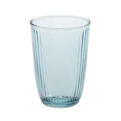 Blue Long Drink Glass