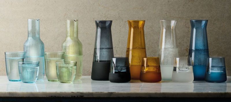 Carafe and tumblers