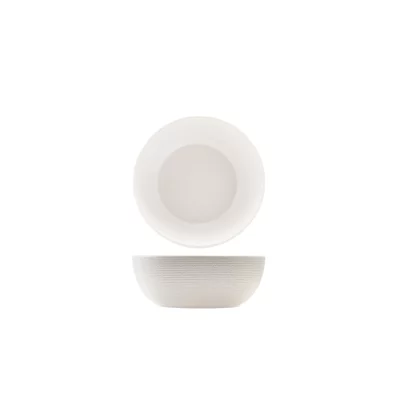 Melamine White Jute Buffet Bowl 20cm