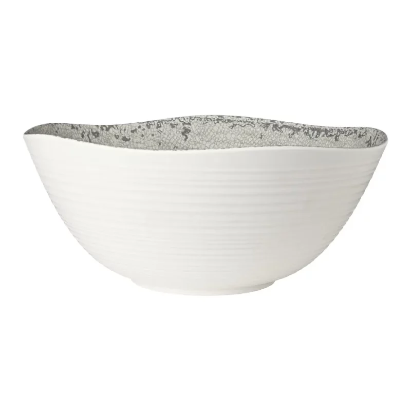 Pompeii Stone Effect Large Round Buffet Bowl