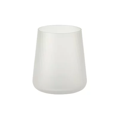 Twist White Frosted Tumbler