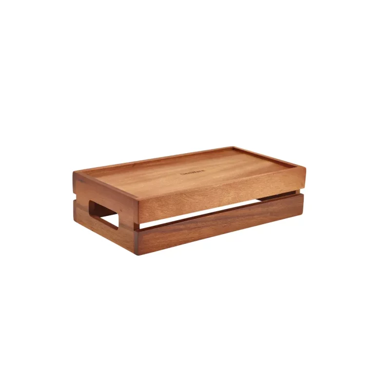 Acacia Wood Low Box / Riser GN 1/3 - Image 4