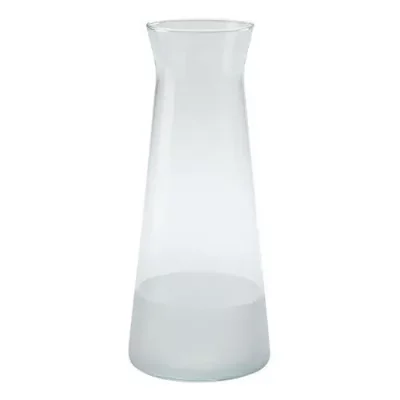 White Frosted Carafe