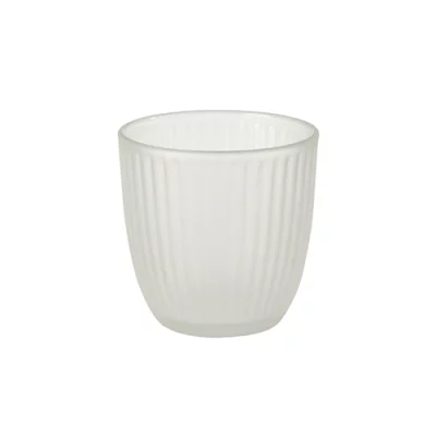 White Frosted Tumbler