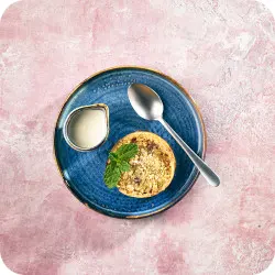 Aqua Blue Terra Coupe Plates