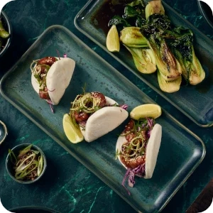 Terra Aqua Green Crockery