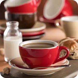 UTOPIA Espresso Cups & Saucers