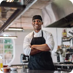 Chef and catering staff clothing