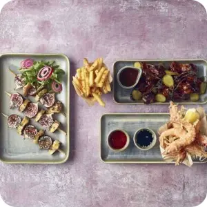 Matt Grey Terra Tableware