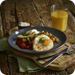 Rustic Blue Terra Oval Plates