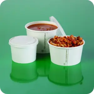 Compostable Soup Containers