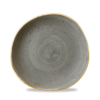 Peppercorn Grey 21cm Organic Plate