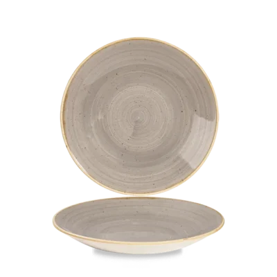Peppercorn Grey 22-5cm Deep Coupe Plate