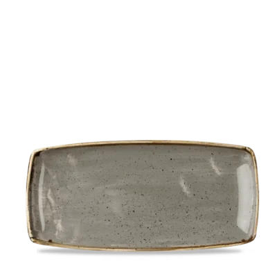 Peppercorn Grey Oblong Platter 29-5cm