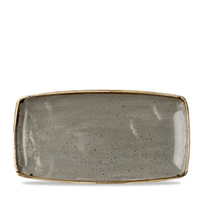 Peppercorn Grey Oblong Platter 34-5 x 18-5cm