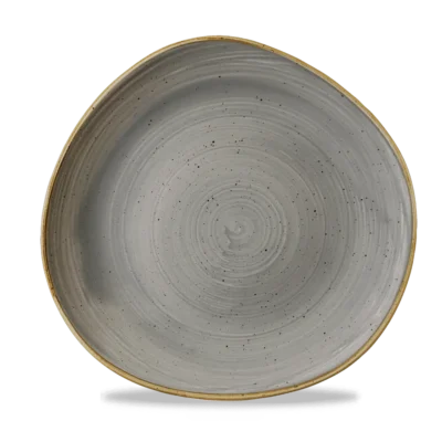 Peppercorn Grey Organic Plate 28-6cm