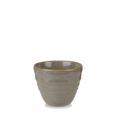 Peppercorn Grey Ripple Chip Mug