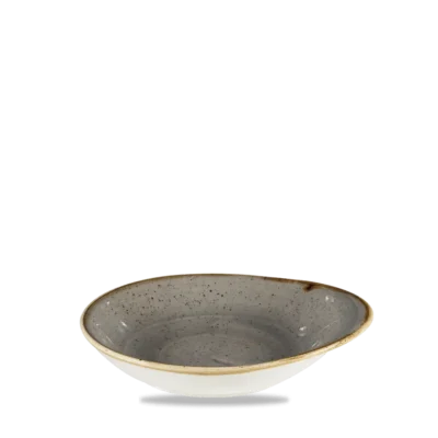 Peppercorn Grey Round Dish 18-5cm