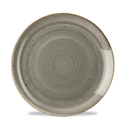 Stonecast Peppercorn Grey 23-2cm Coupe Plate