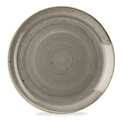 Stonecast Peppercorn Grey Coupe Plate 32-4cm
