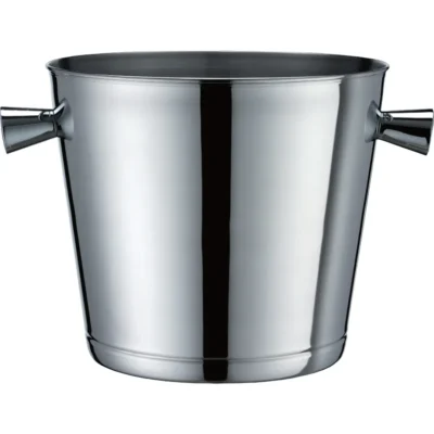 Deluxe 3 bottle stainless steel wine cooler