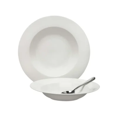 Elia Glacier Rimmed Soup Bowl 240mm
