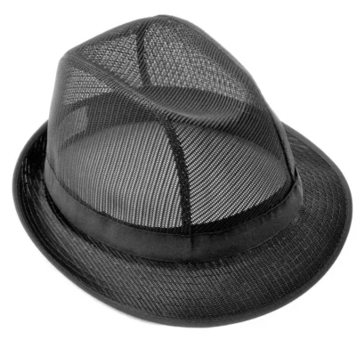 Black Trilby Hat Unisex