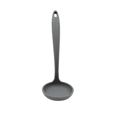 Grey High Heat Silicone Ladle