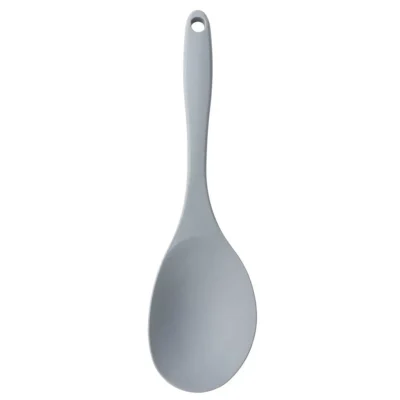 Grey High Heat Silicone Spoon