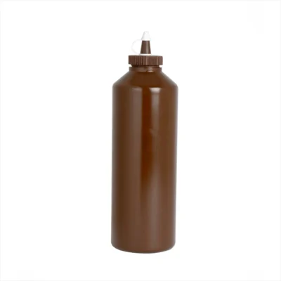 Large Brown Sauce Bottle