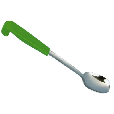 Salad Spoon with Green Handle