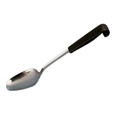 Serving Spoon Solid Black Handle