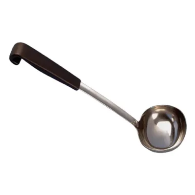Soup Ladle 4oz with Black Handle