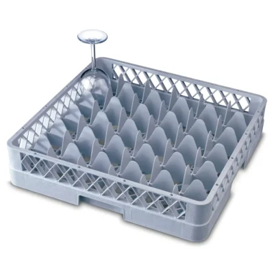 36 Compartment Glass Rack