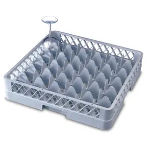 36 Compartment Glass Rack