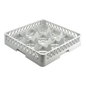 9 Compartment Glass Rack